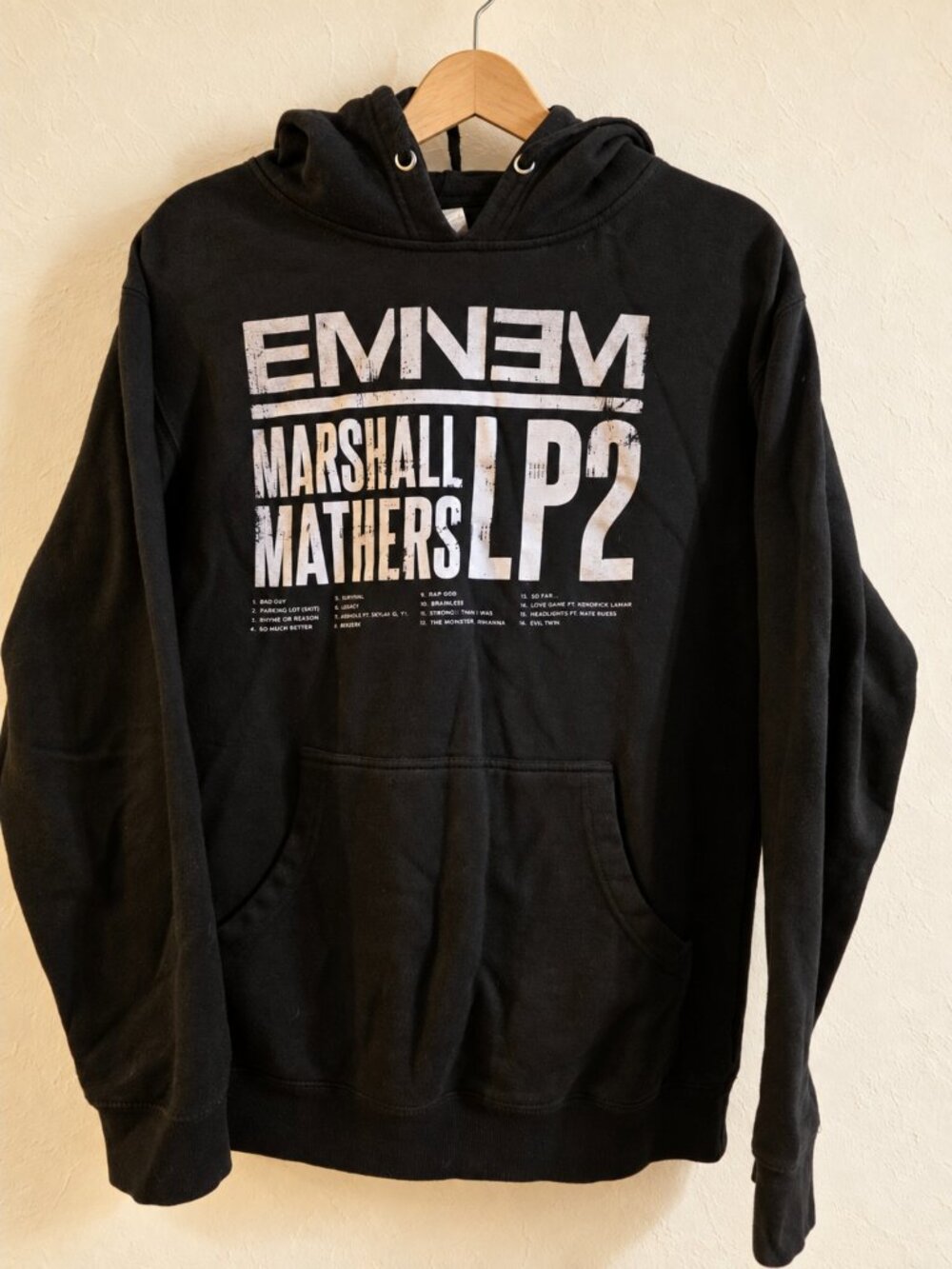Eminem Marshall Mathers LP2 Hoodie — Small — $30